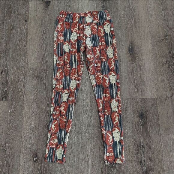 LuLaRoe Jack Skellington Leggings - Picture 1 of 5